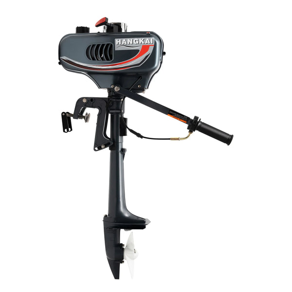 2 Stroke Outboard Motor 3.5 HP Fishing Boat Engine CDI Water Cooling Short-Shaft 2500W Water Cooled Fishing Boat  Engine
