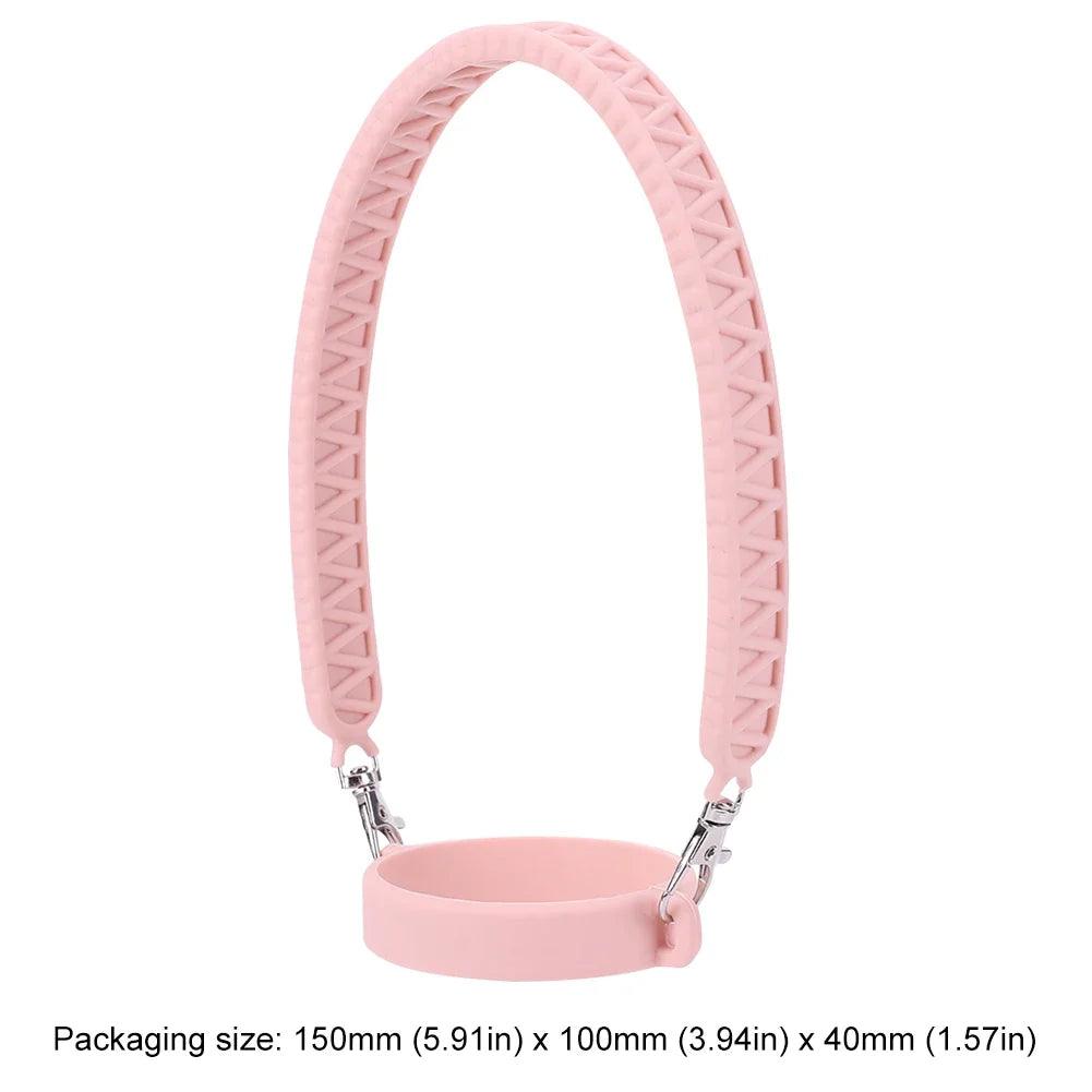 40oz Neoprene Water Bottle Carrier Bag For Stanley Quencher Cup Sleeve with Adjustable Shoulder Strap Water Bottle Holder Pouch