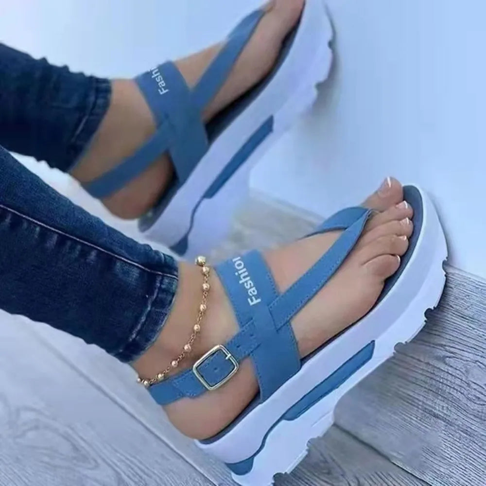2024New Platform Women Sandals For Summer Wedges Shoes Women Platform Heels Sandalias Mujer Luxury Summer Flip Flops OneLoveCanada