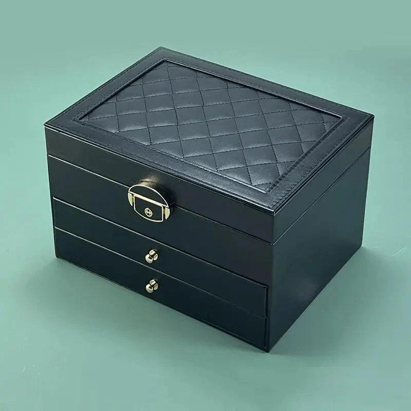 Multi-Layer Drawer Jewelry Box – Earring Organizer
