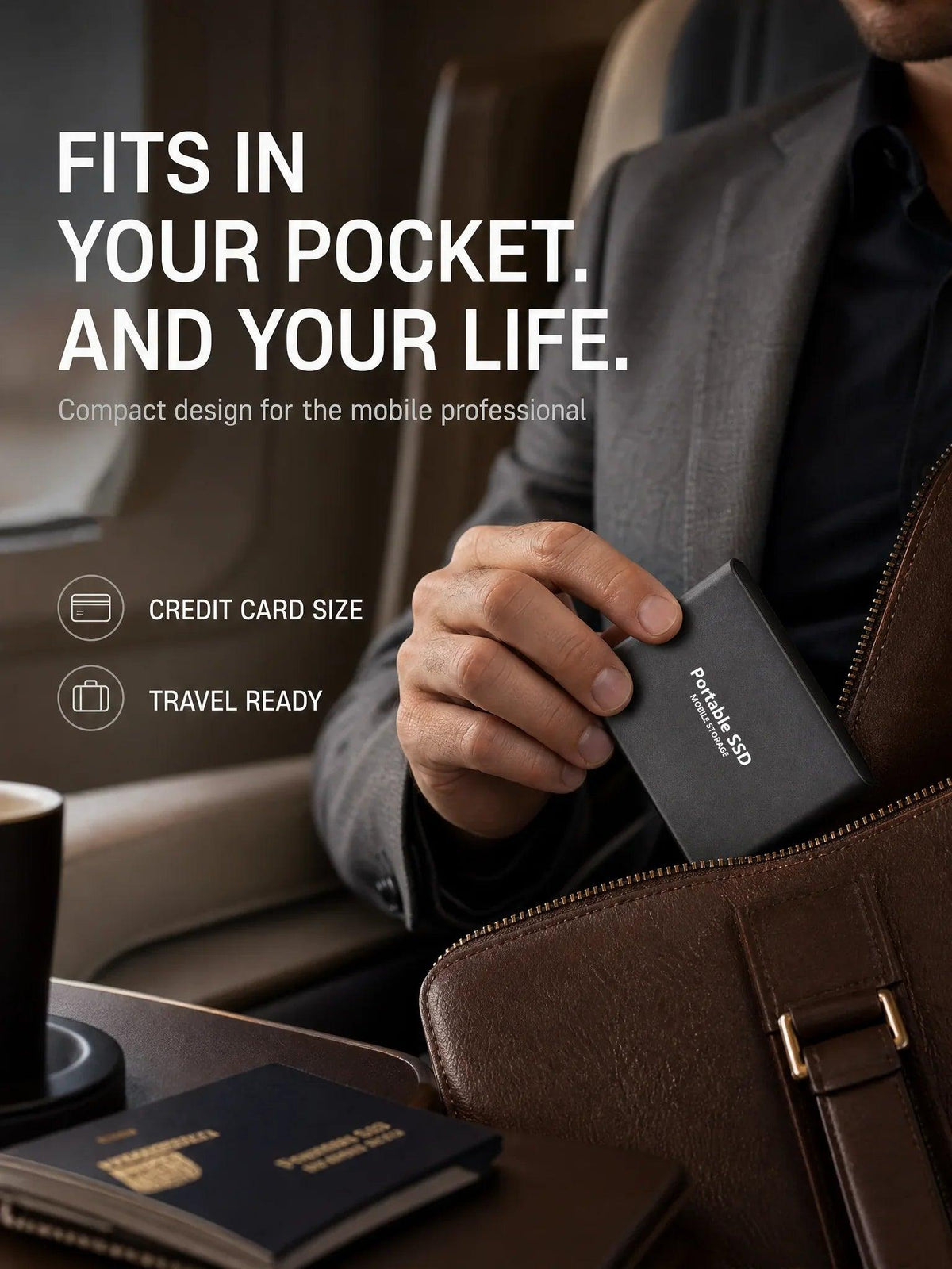 Reliable Slim Storage Device Portable External SSD 1TB 4TB 16TB 128TB High Speed for Notebook Laptop Computer