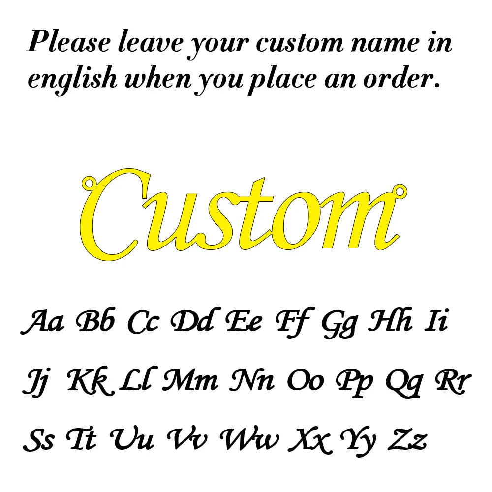 Custom Name Necklace -Sexikinis Swim