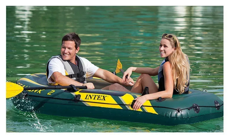 Multi-kayak Inflatable Boat INTEX68347 Sea Eagle Series Raft Thickened Fishing Boat Drift Charging Valve Outdoor Assault Boat