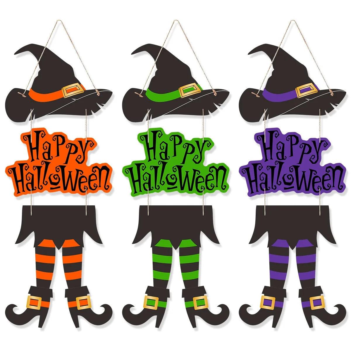 Halloween Witch Door Decor
