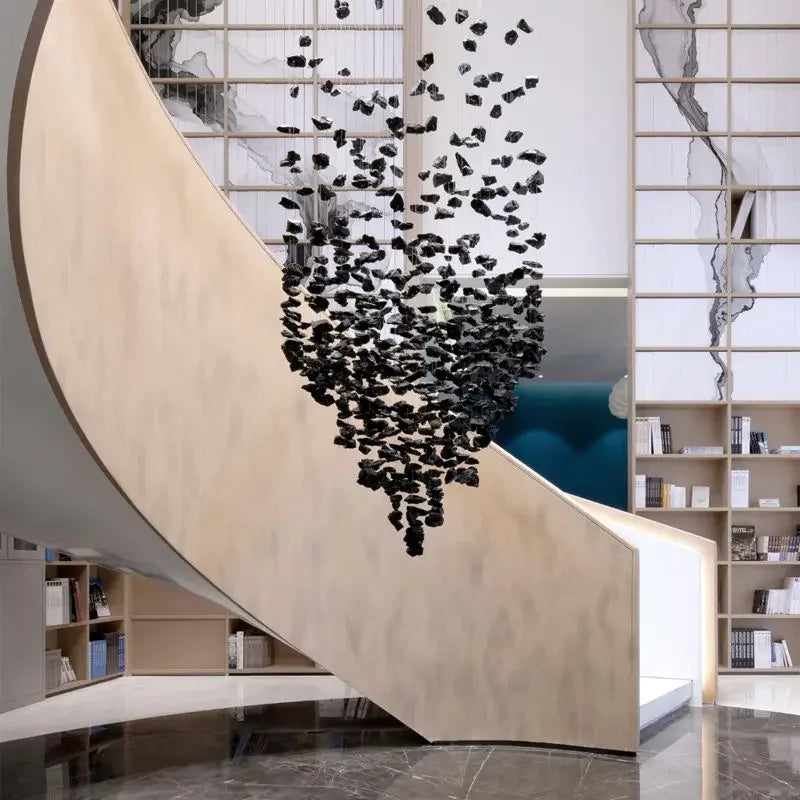 Modern Crystal Staircase Chandelier