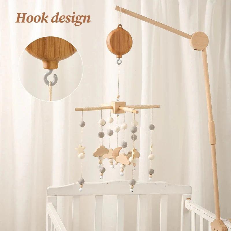 Revolving Music Box Baby Crib Soothing Toy