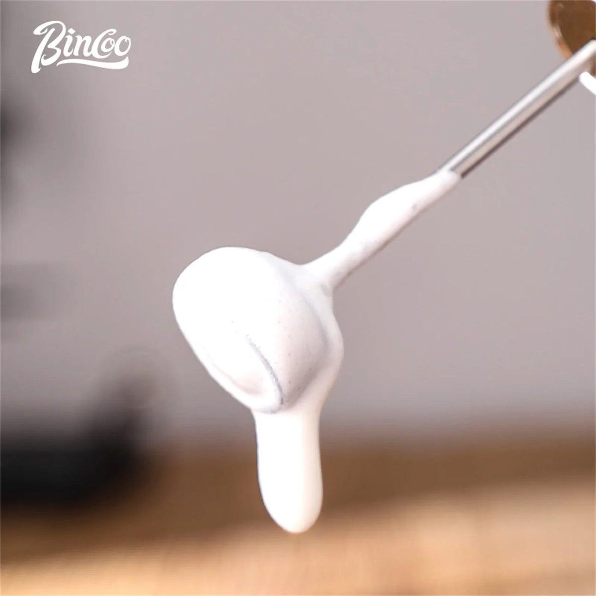 Bincoo USB Rechargeable 2-Speed Milk Frother, Handheld Foam Maker & Mini Mixer for Coffee Latte and Kitchen Cooking Tools