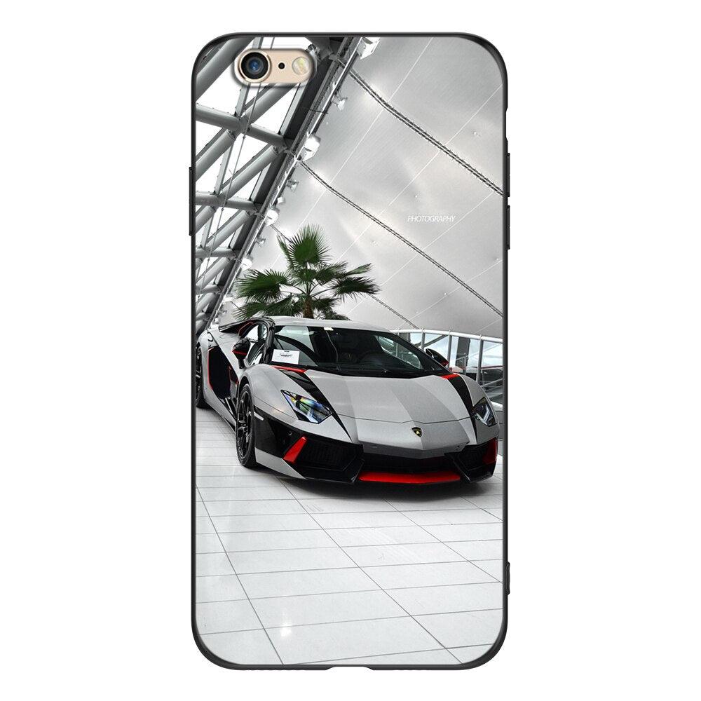 Cute Cover Soft Silicone Print Cars Print Phone Case For Iphone 5s 5 S Se 2016 4.0