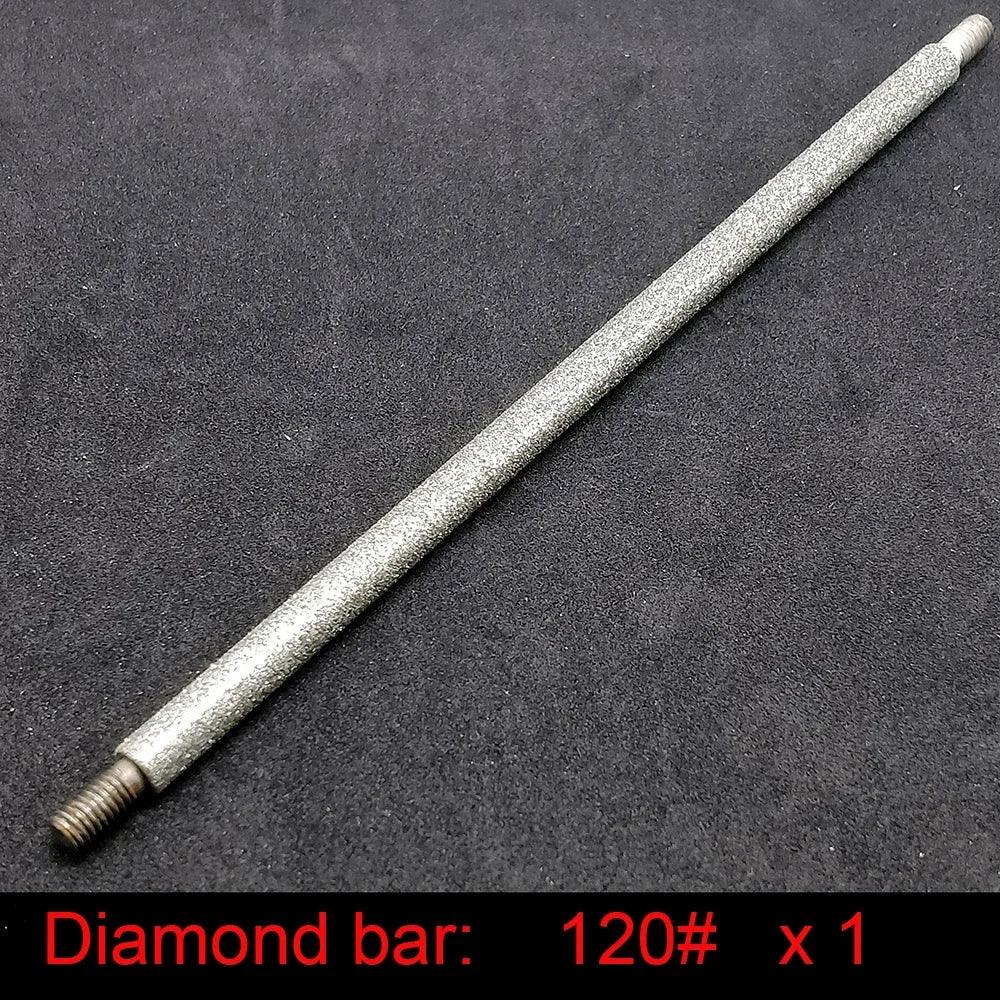 80-3000# 6mm Cylinder Diamond Stone Sharpening Bar Whetstone Match for Ruixin Sharpener Serrated Knife Scimitar Knife Grinding
