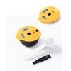 60/180200/220ML Reusable Coffee Capsule Pods for BOSCH-s Machine Tassimo Refillable Filter Pod Silicone Lid Replacement - 200ml with 60lid