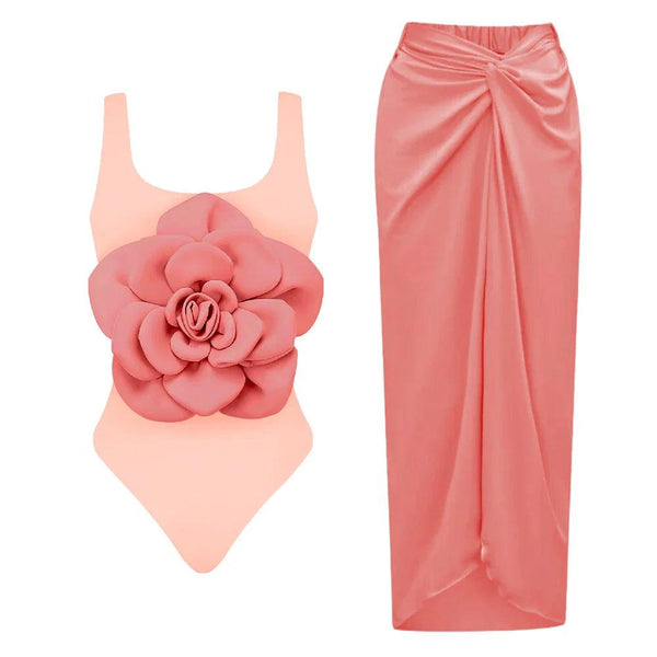Hibiscus one piece swimsuit - Sexikinis Swim