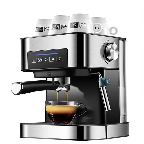 Semi-Automatic Espresso Machine 20Bar High Pressure Extractor 3-in-1