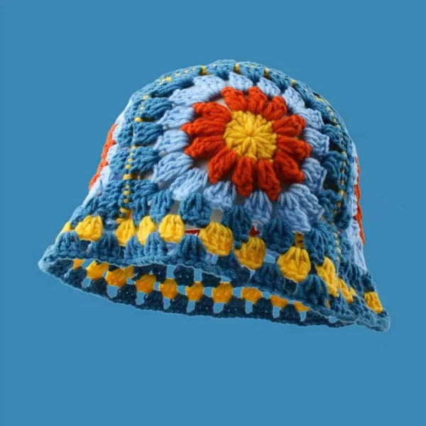 New Crochet Korean Handmade Bucket Hat - Sexikinis Swim