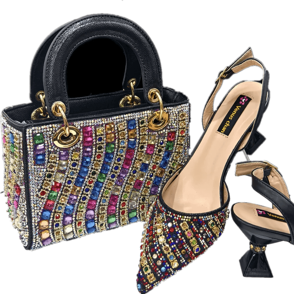 Matching Women Shoe and Bag Set ED130
