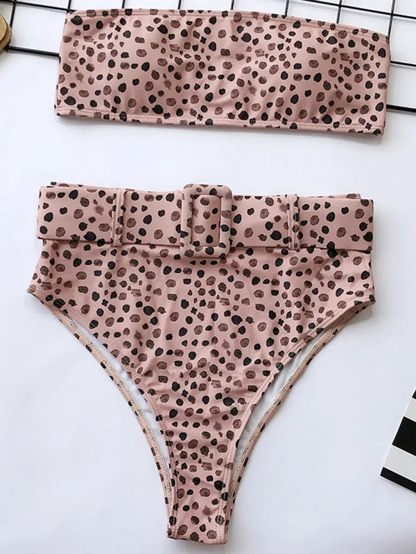 Sally High Waist two piece swimsuit - Sexikinis Swim