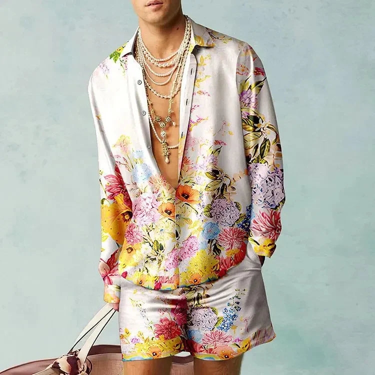 Luxury European Beach shorts set - Sexikinis Swim