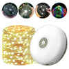 Camping Lamp LED Strip Atmosphere 10M Length 2 Color Emergency Recyclable Light Belt Outdoor Garden Decoration Lamp Tent Room