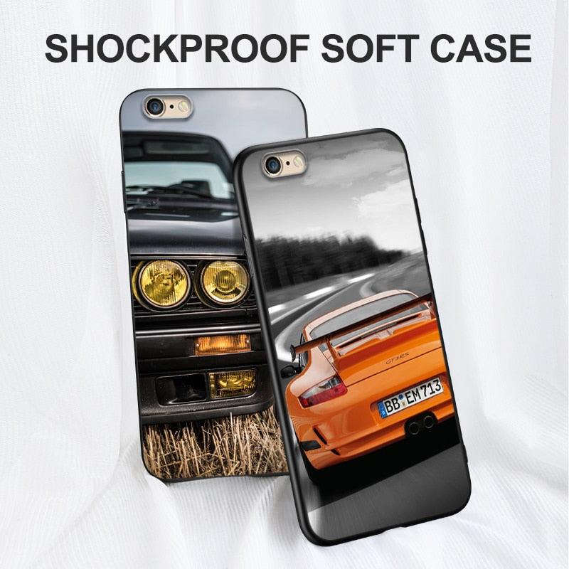 Cute Cover Soft Silicone Print Cars Print Phone Case For Iphone 5s 5 S Se 2016 4.0