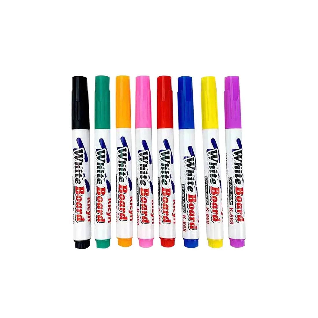 Water Floating Pen Magical Ink Pens With Spoon Floating Color Water Painting Floating Chalk Art Graffiti Drawing Set For Kids