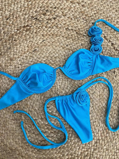 Flower Diva two piece swimsuit - Sexikinis Swim