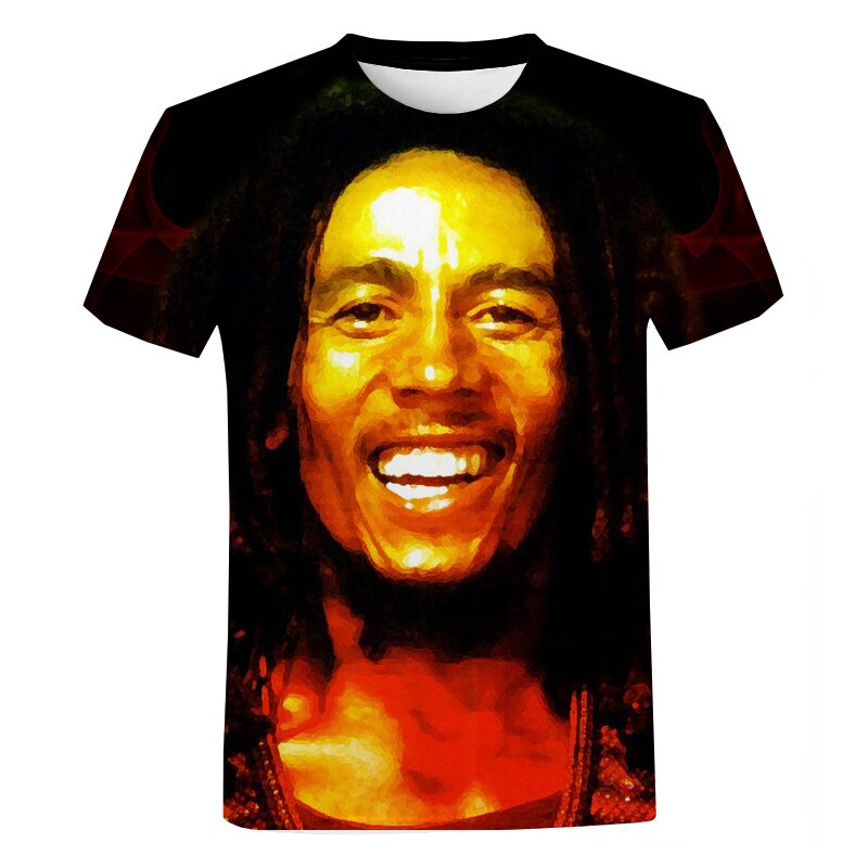 Bob Marley Graphic 3D Men T-Shirts