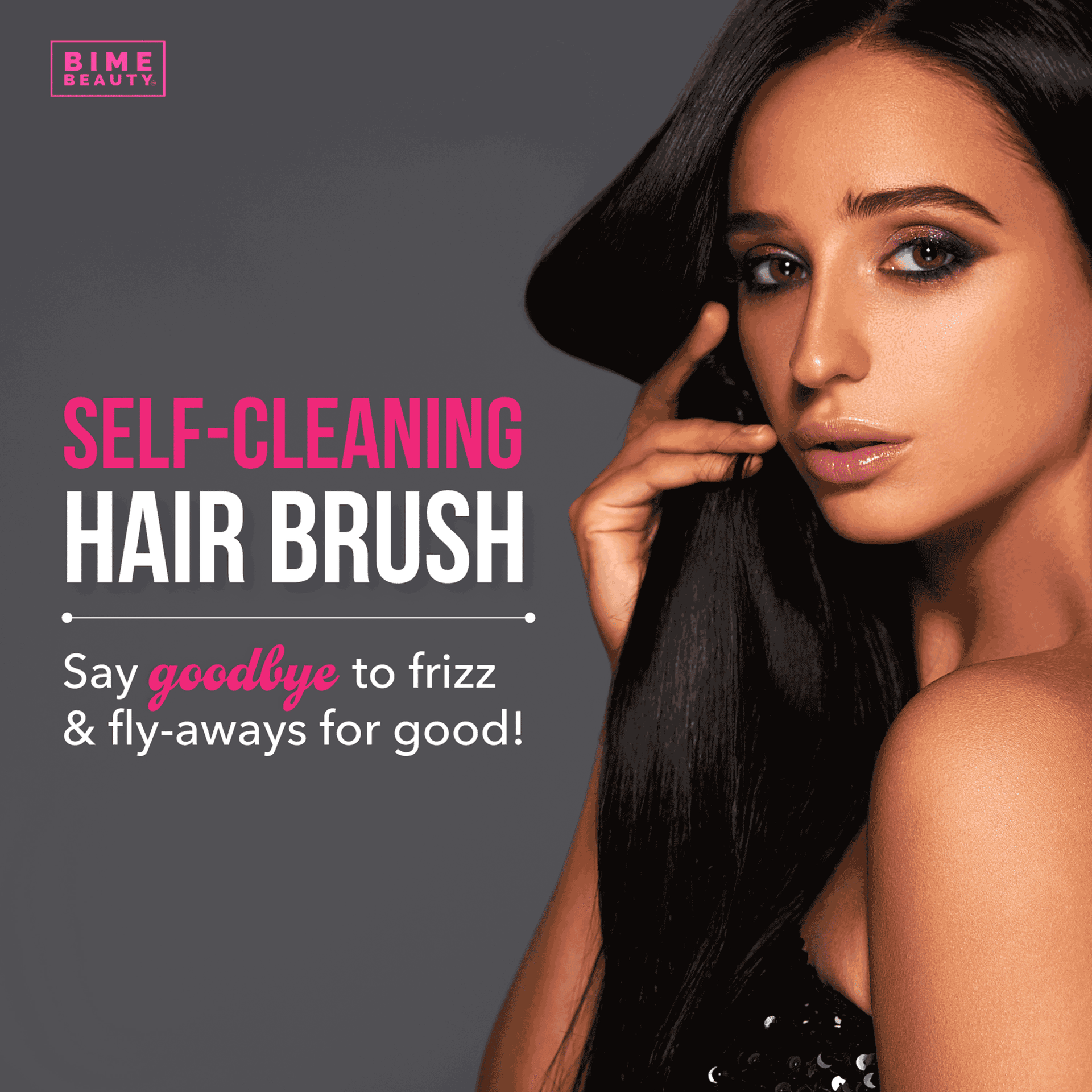 Self-Cleaning Hair Brush