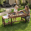Sensory Table with Water Pump & Sink and 33 Sand Toys for Toddlers