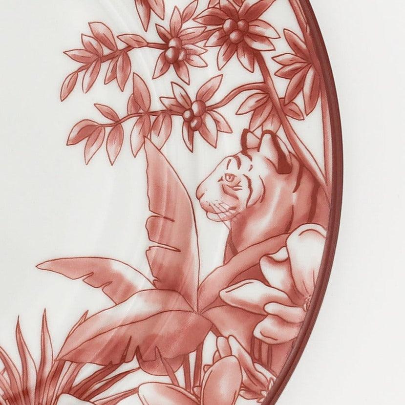 Sepia Estate Porcelain Starter Plates – Set of 4 (+1 Bonus Plate)