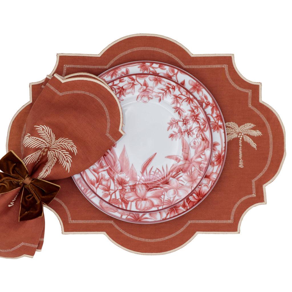 Sepia Estate Porcelain Starter Plates – Set of 4 (+1 Bonus Plate)