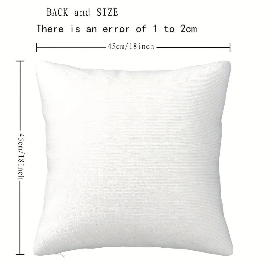 Sequin Snowflake Pillow Cover Set, 2pcs Golden Silvery Throw Pillows