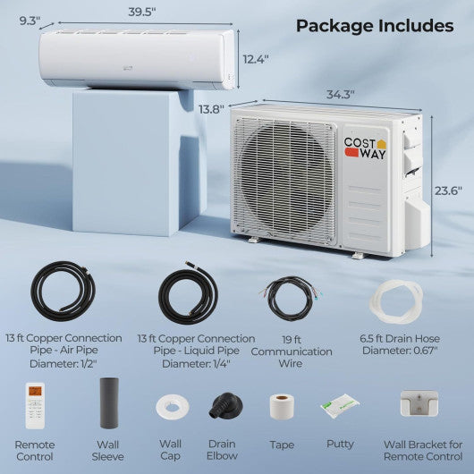 Serie EchoCool aire acondicionado split 23000 BTU  208/230V con Bomba de Calor