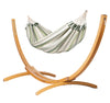 Elipso Outdoor Cedar - Weather-Resistant Double Hammock with FSC® certified Larch Stand