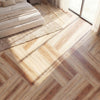 Set of 2 Floor Tile Vinyl Flooring Waterproof Vinyl Plank Flooring-Brown