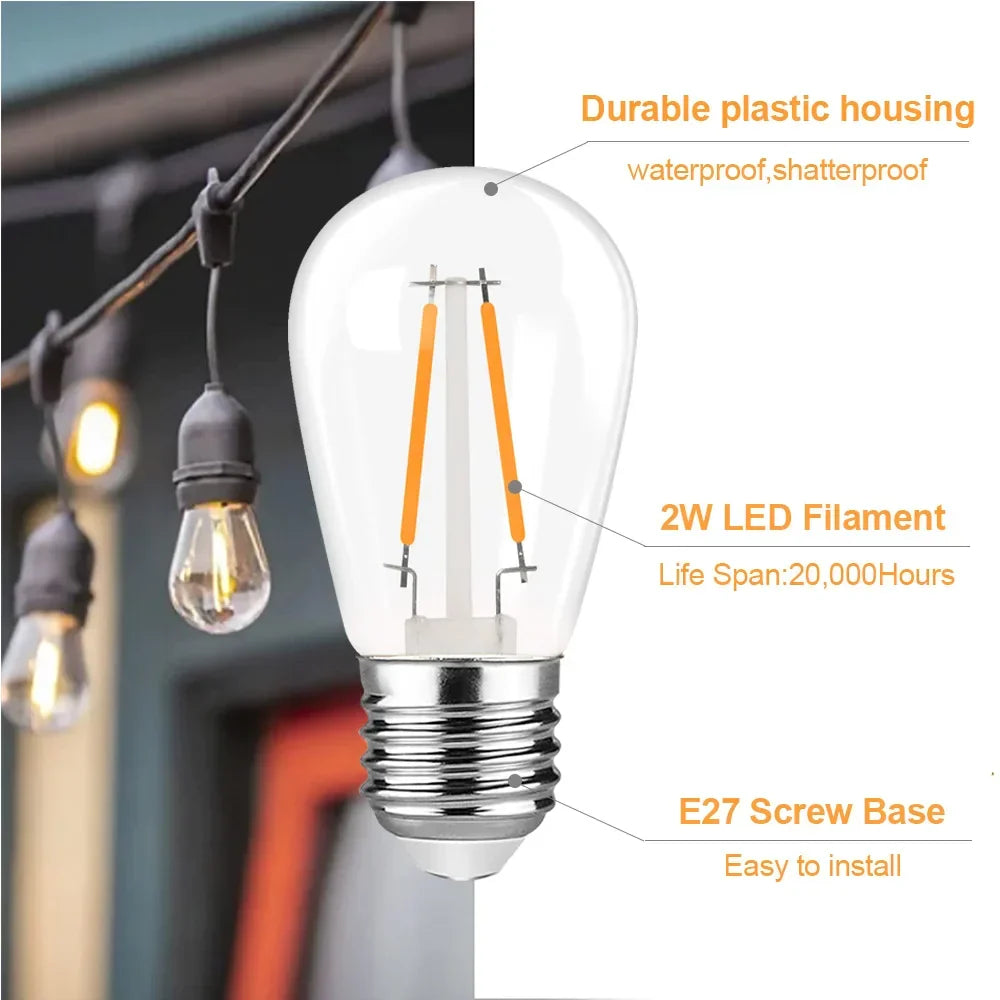 Shatterproof Outdoor Bulb