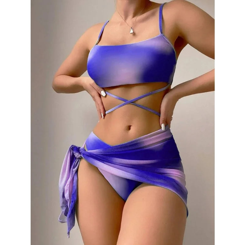 Serena three piece swimsuit - Sexikinis Swim