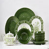 New vegetable plate ceramic fish plate retro tableware set combination