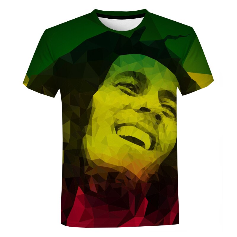 Bob Marley Graphic 3D Men T-Shirts