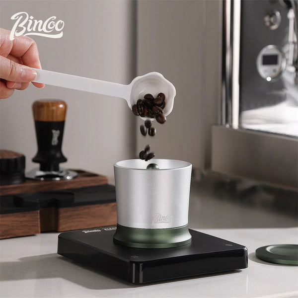 Espresso Dosing Shaker 58mm - Coffee Grounds Receiver Cup, Barista Accessory