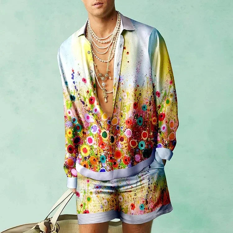 Luxury European Beach shorts set - Sexikinis Swim