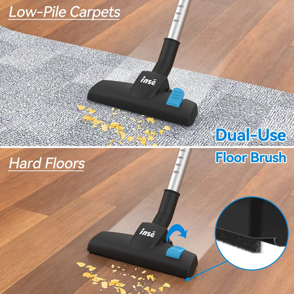 Vacuum Cleaner  18Kpa Powerful Suction 600W Motor Stick Handheld Vaccum Cleaner BLAKHOM