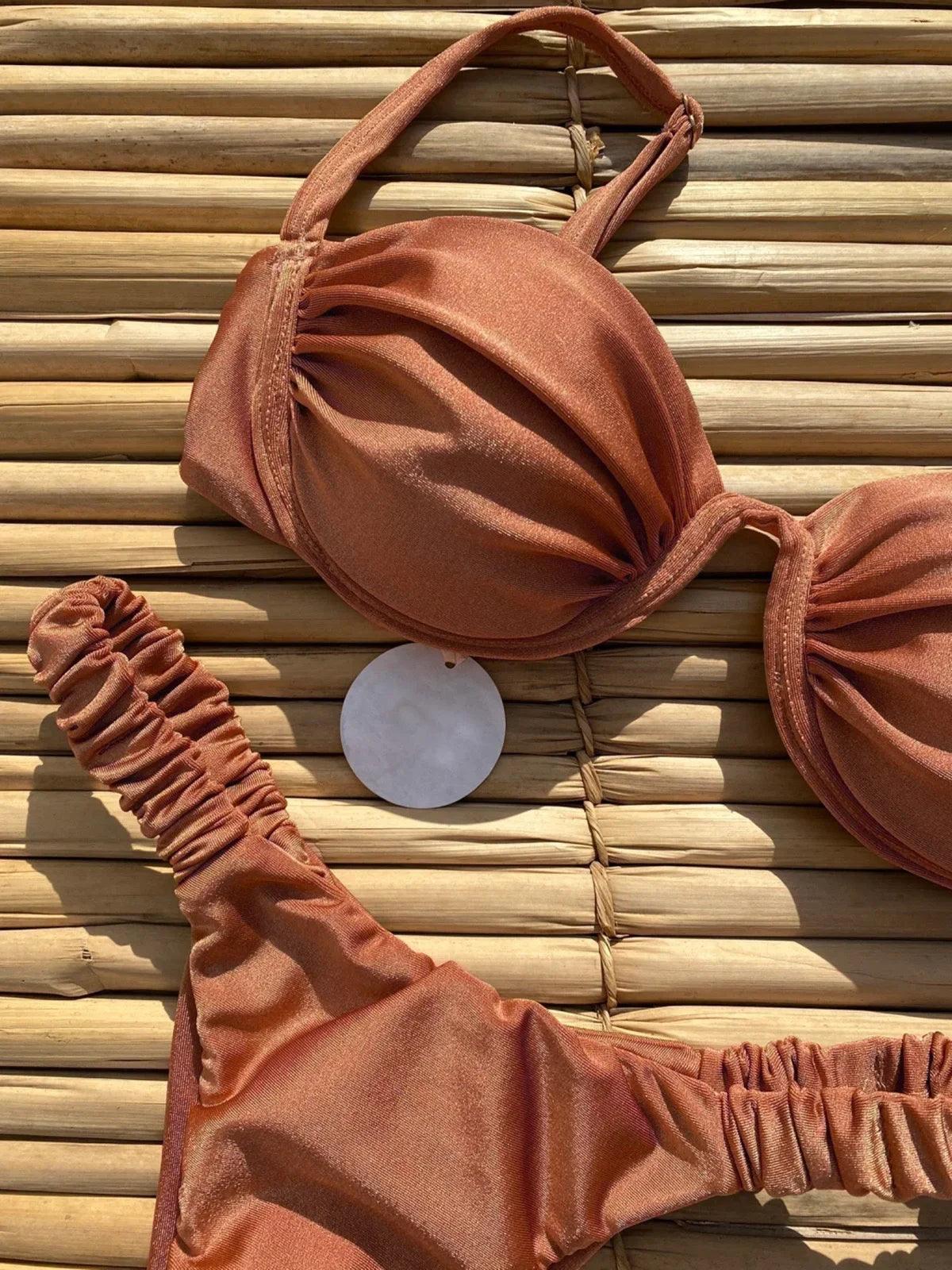 Brown Girl Two piece swimsuit - Sexikinis Swim