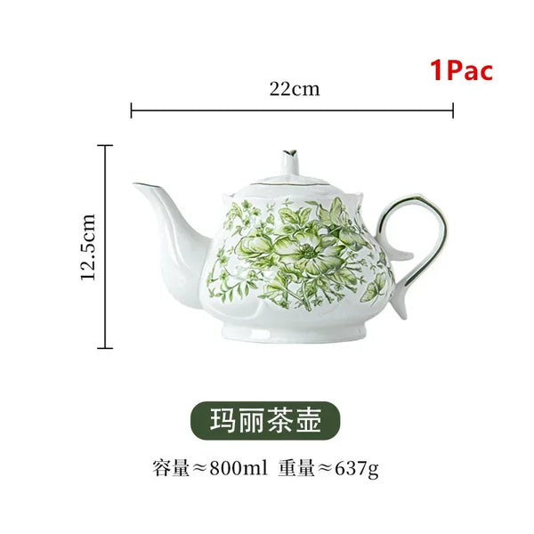 New vegetable plate ceramic fish plate retro tableware set combination