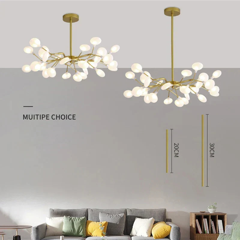 Iron Nordic Ceiling Light