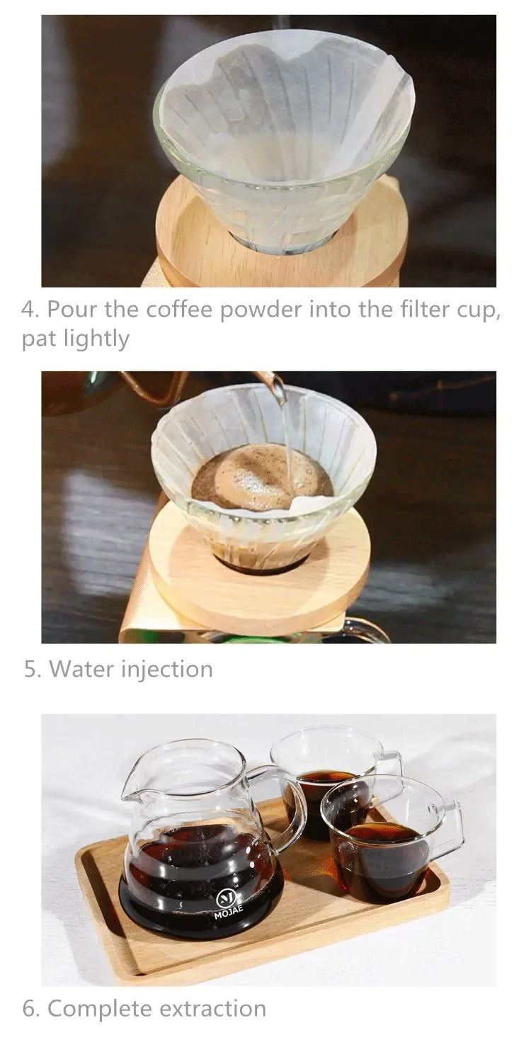 Ceramic Coffee Dripper – Engine-Style Pour Over (Reusable, 1–4 Cups)