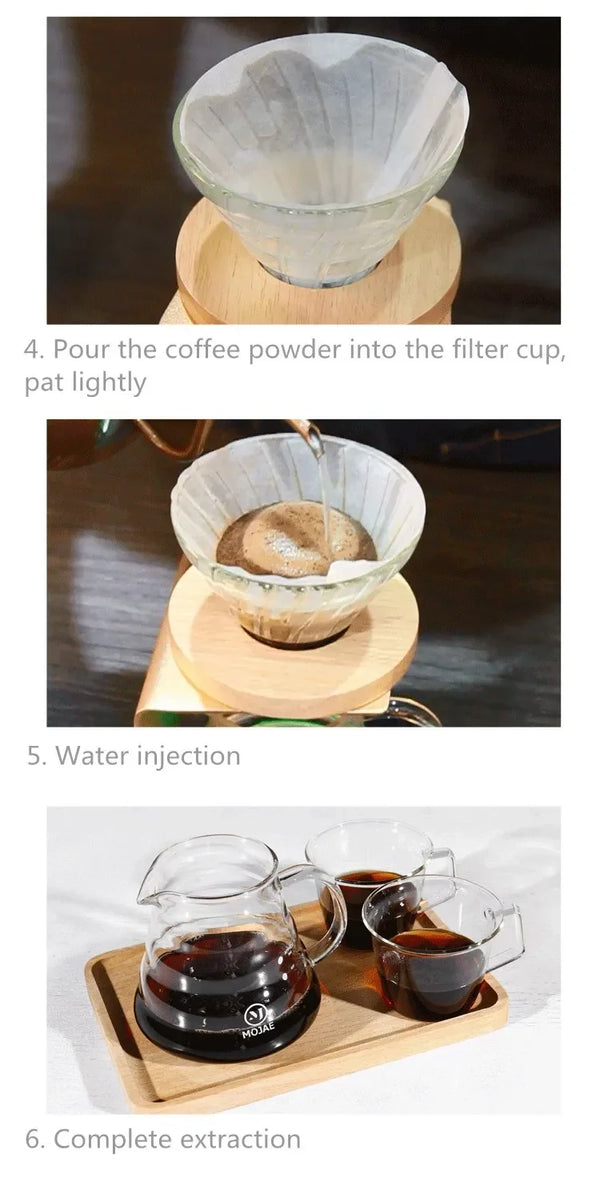 Ceramic Coffee Dripper – Engine-Style Pour Over (Reusable, 1–4 Cups)