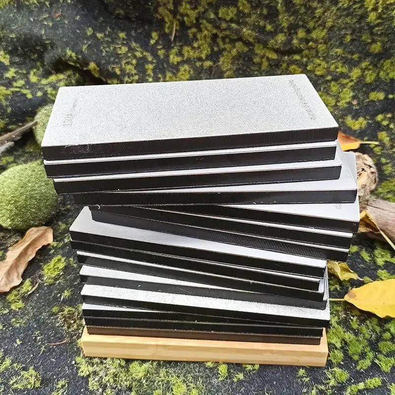 Double Side Diamond Sharpening Stone Knife Sharpener Grit 80-3000# Grindstone Diamond Tools Fine Grinding Whetstone 170*75MM