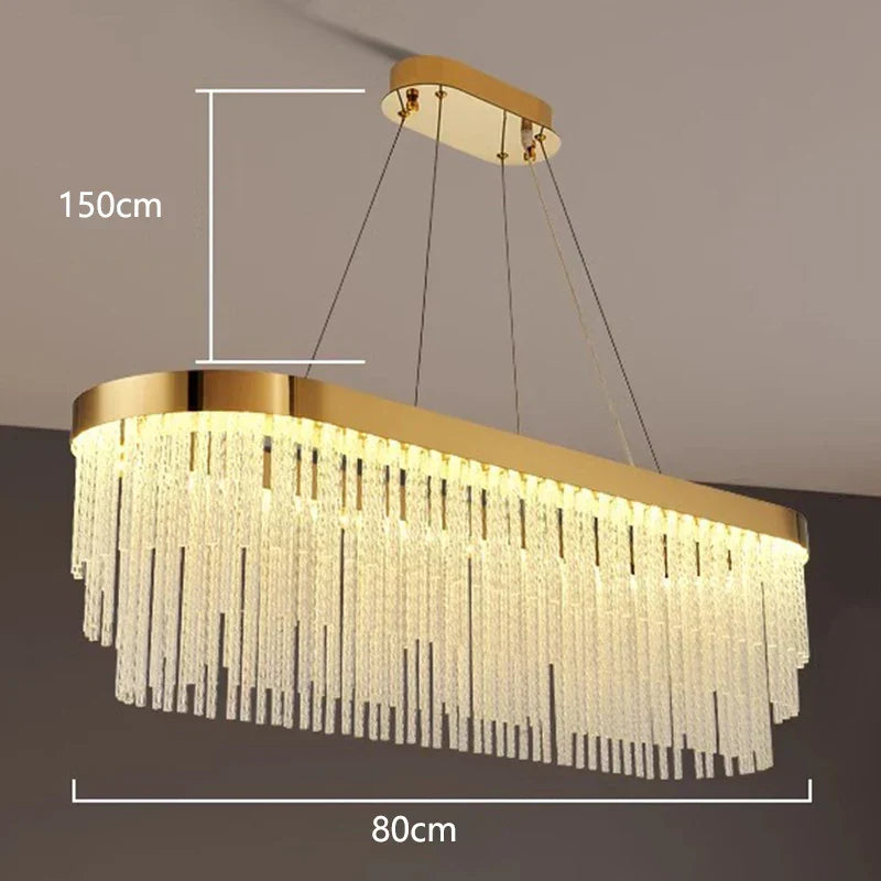 Bronze Industrial LED Chandelier