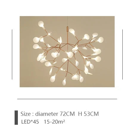 Nordic Brass Ceiling Chandelier
