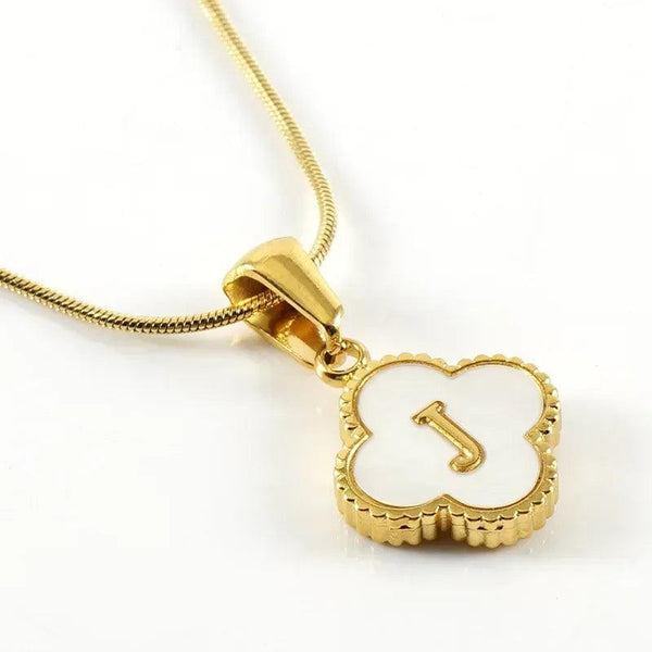 Lucky Clover Stainless Steel Pendant Necklace - Sexikinis Swim - Gifts for You 'n Me