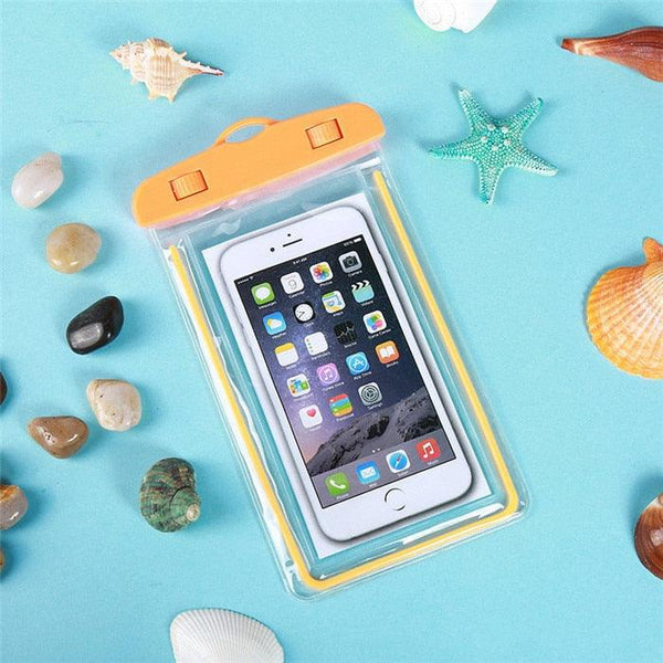 Waterproof Phone Case Universal Mobile Cover case For iPhone 13 Pro Max Phone Bag Underwater Case Phone Plastic Waterproof Underwater Pouch for Mobile Phone Case & Strap